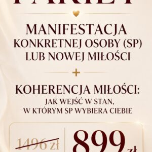 pakiet 2 kursy manifestacja konkretnej osoby(sp) lub nowej miŁoŚci+